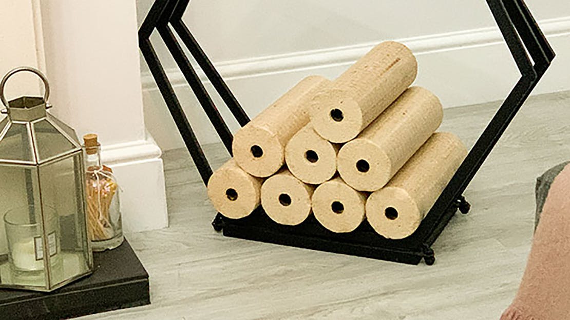 How to store briquettes