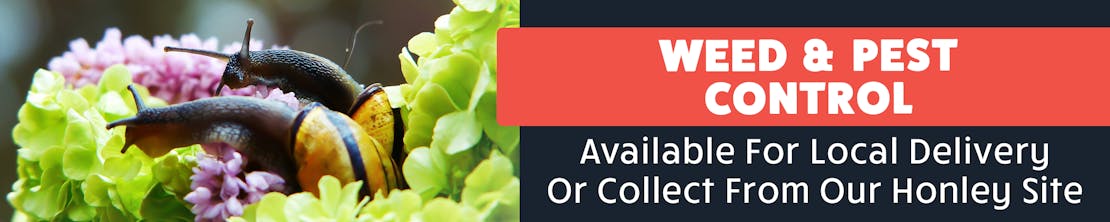 Check out our full range of weed & pest control products below, or visit us in store at Honley