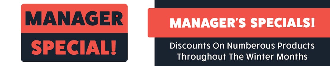 Manager Monthly Special Offers!