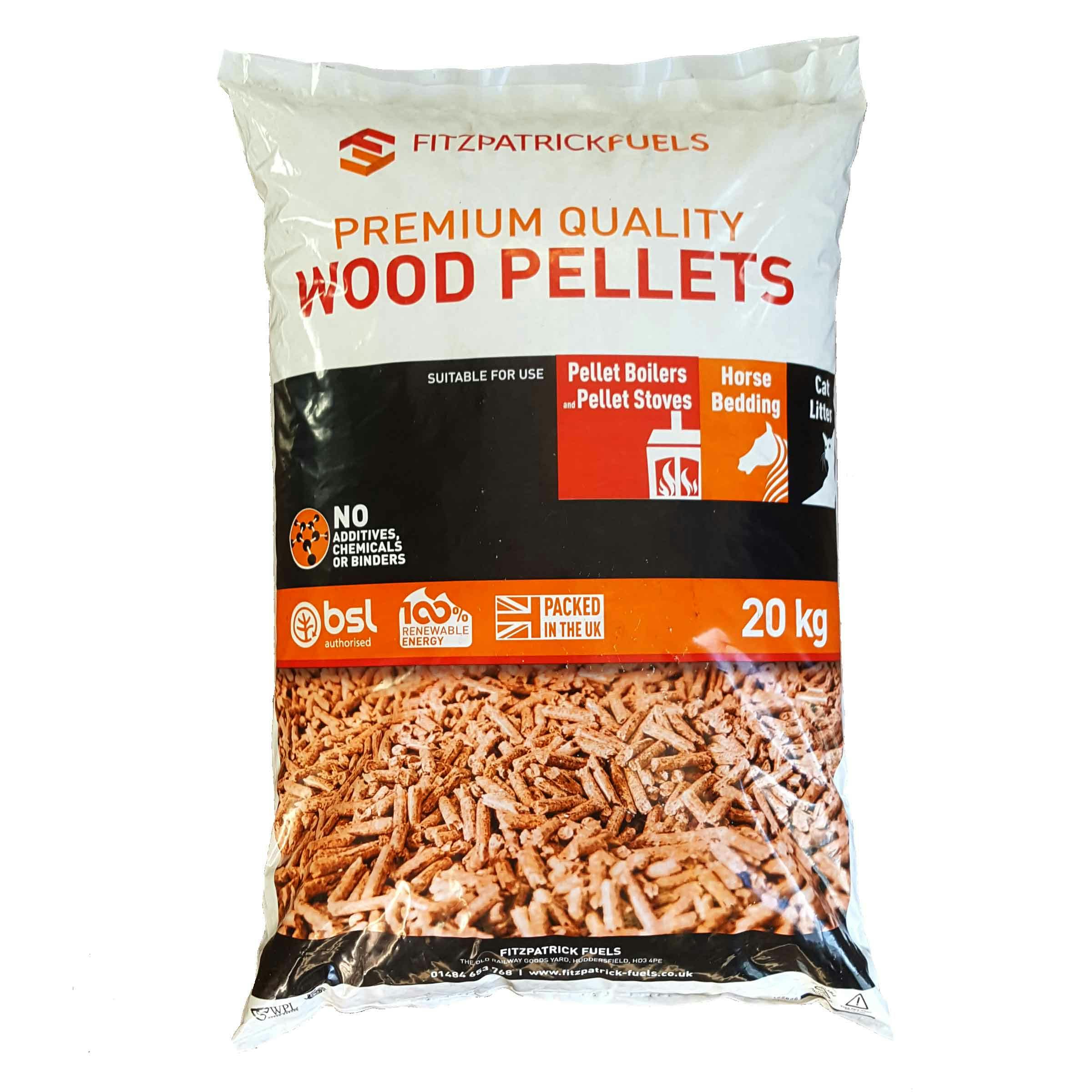 Wood Pellet Cat Litter 40L Free Delivery in Huddersfield