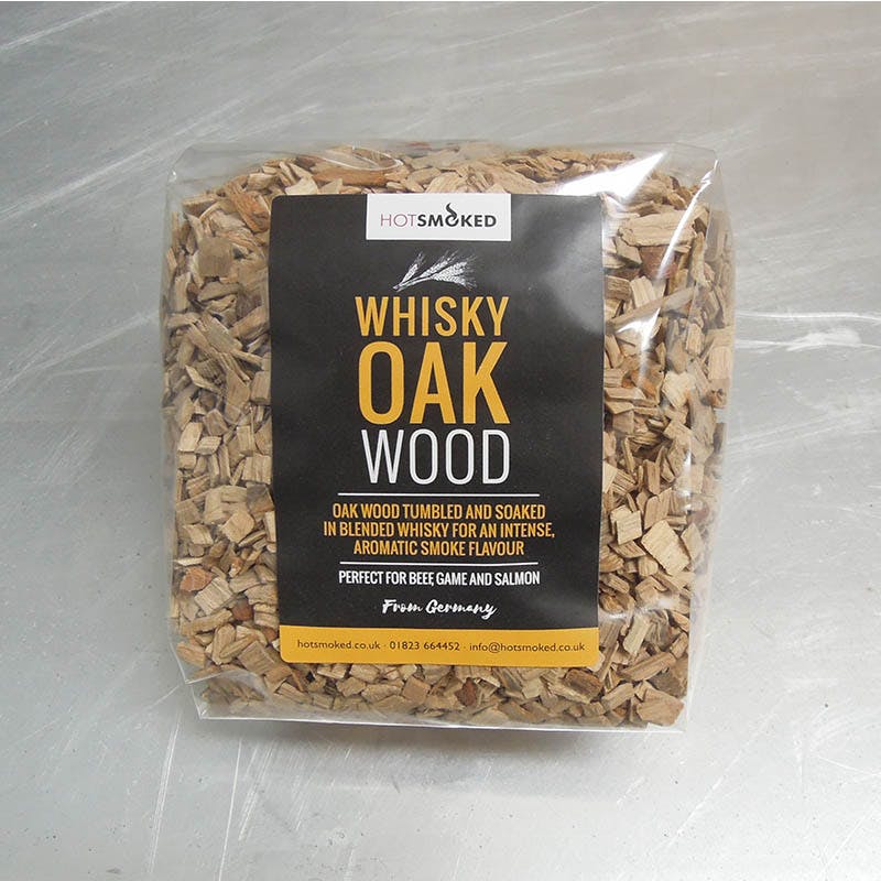 Whisky Oak Smoking Chips 500g BBQ Bags