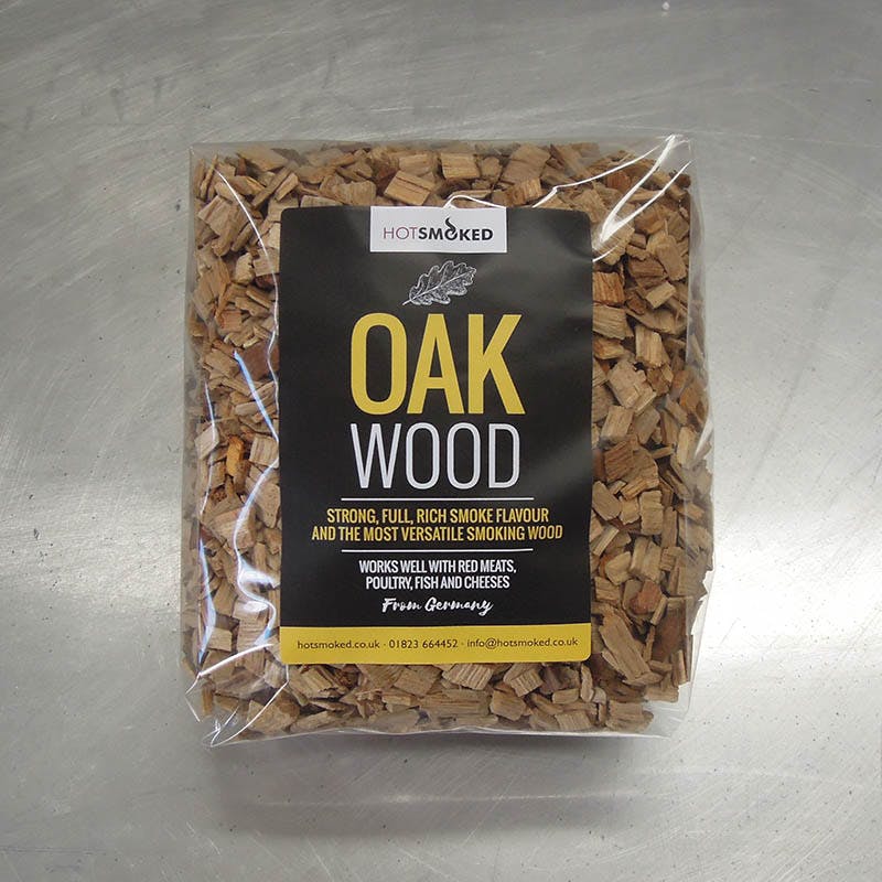 Oak chips for clearance smoking