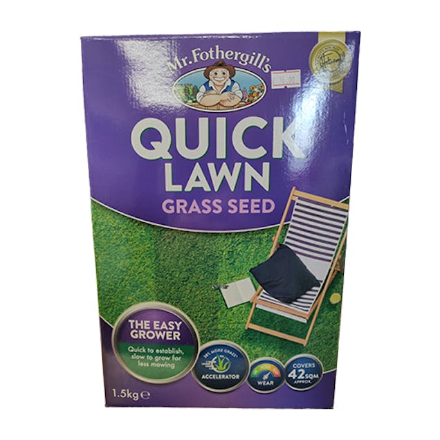 Mr Fothergill's Quick Lawn Grass Seed - 1.5kg