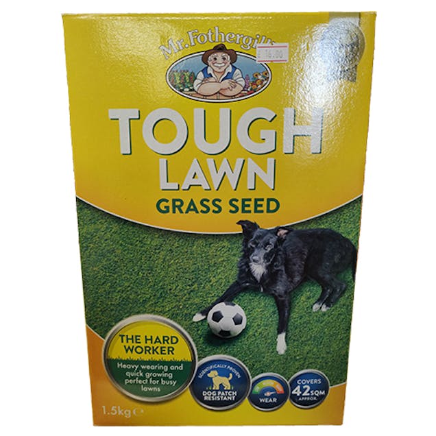 Mr Fothergill's Tough Lawn Grass Seed - 1.5kg