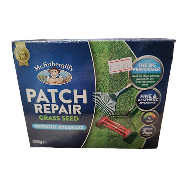 Mr Fothergill's Patch Repair Grass Seed, Without Ryegrass