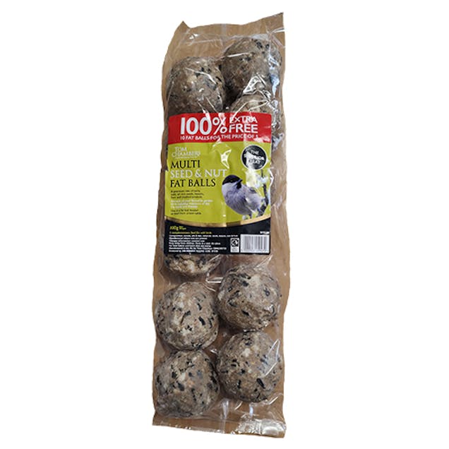 Multi Seed & Nut Fat Balls - 10 Pack