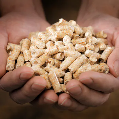 Quarter Pallet of Quality Biomass Wood Pellets