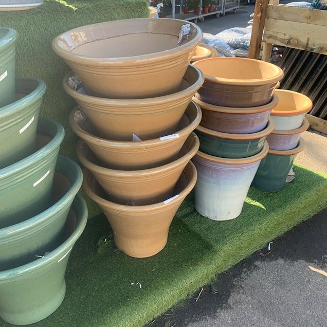 Ceramic Trumpet Pots