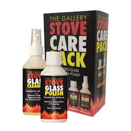 Stove Care Pack - Glass Cleaner & Polish
