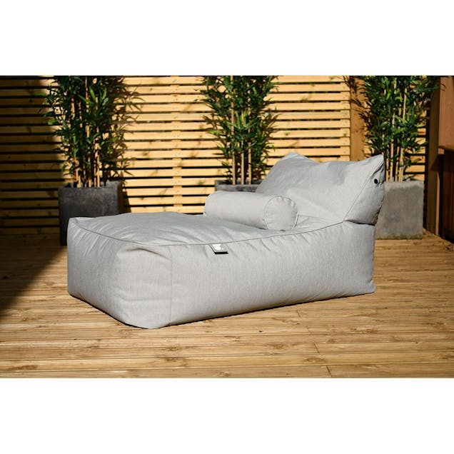 Outdoor Bean Bag Bed - Pastel Grey