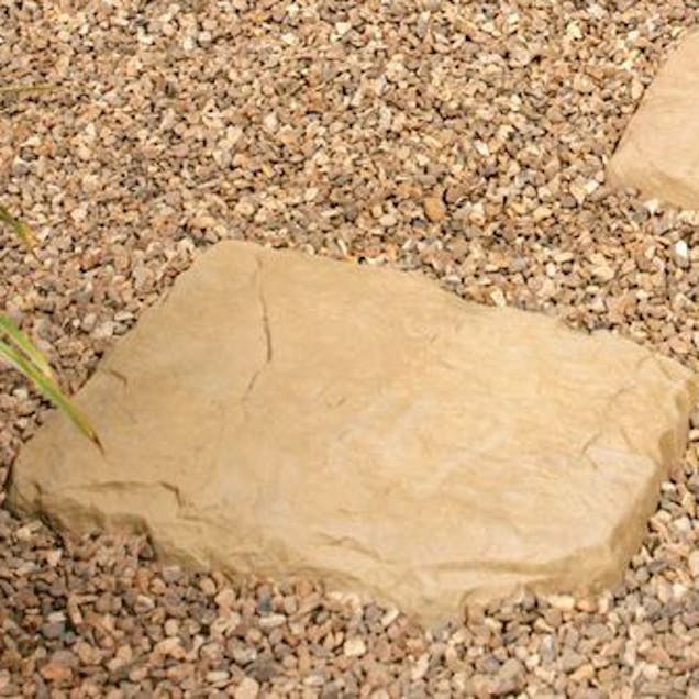 Natural Stepping Stones - Buff Gold