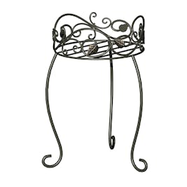 Scroll & Ivy Plant Stand 16.5"